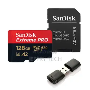 Sandisk Memory Card 128GB Exteme Pro Micro Sd Card