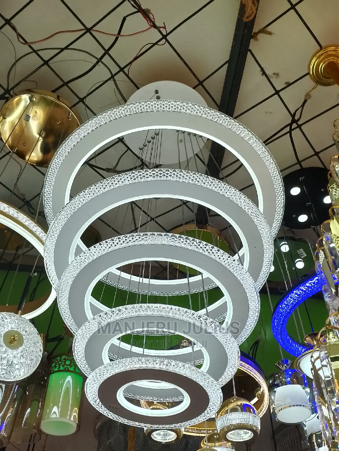3 Color Chandelier Light