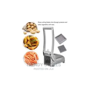 Fries/Chips Cutter- Stainless Steel Potato Chopper Chipser