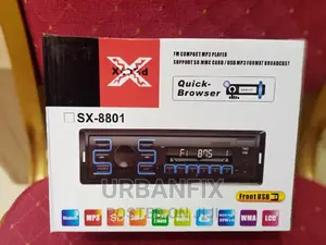 X-Plode Car Radio With Bluetooth, Fm, Usb, Aux