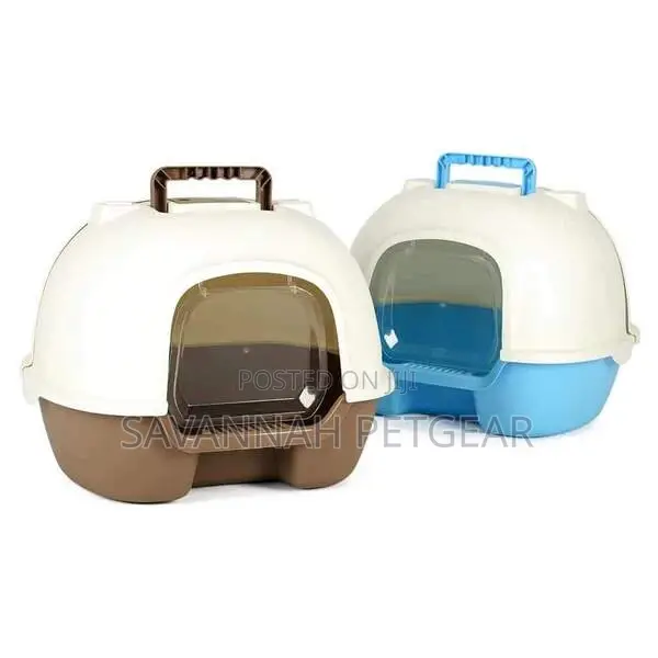 Enclosed Cat Litter Box