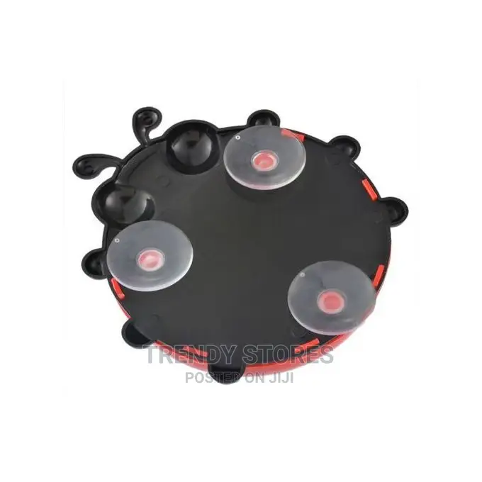 Ladybird Wall Mountable Toothbrush Holder - Red