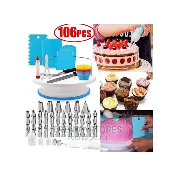106pcs Beginners Kit Cake Decorating Tools Baking Pastry Set