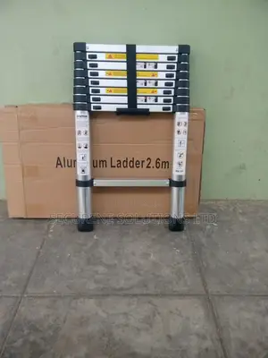 Single Aluminium Telescopic 2.7meters Ladder