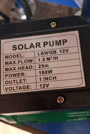 Solar Pump Booster 180w