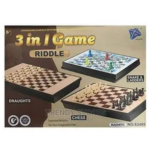 3 In 1 Board Games