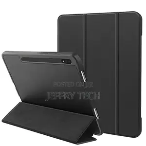 Samsung Galaxy Tab S8 Ultra / X900 Leather Tablet Case(Blac