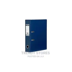 Office PVC Document Box File - Blue
