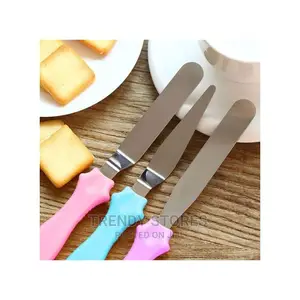 3pcs Set Shovel, Straight, Angled Palette Knife Cake Spatula