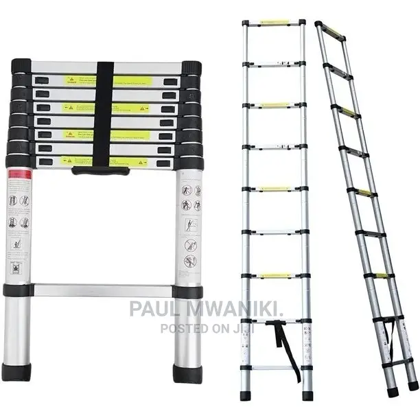 Foldable Extendable Ladders, Heavy Duty Portable Telescopic