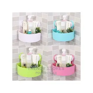 Bathroom Corner Triangle Shelf Mount Holder