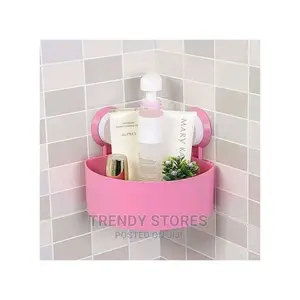 Bathroom Corner Triangle Shelf Mount Holder