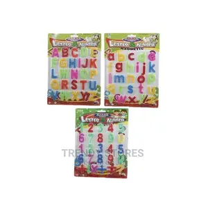 Magnetic Letters and Numbers for Kids Puzzles and Education