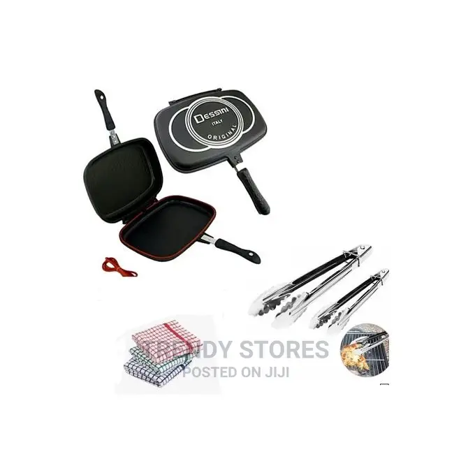 Dessini Double Grill Pan +Free Kitchen