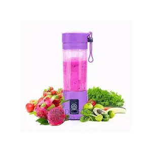 Portable Blender Juicer Cup / Electric Fruit Mixer- Purple