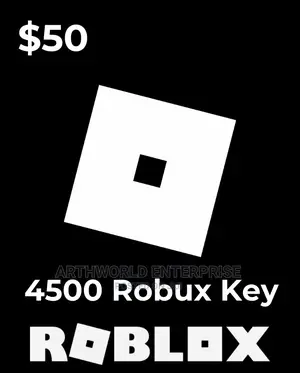 Roblox Gift Card 50 Usd - 5250 Robux Key