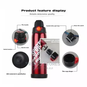 SPORT 800ml Unbreakable Hot /Cold Vacuum Sports Bottle - Mar