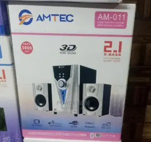 Ac /Dc White 3000watts 2.1 Amtec 011 Woofer