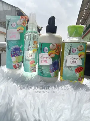 Enjoy Life 4in1 Set (Spray, Cream, Lotion Gel) Scent