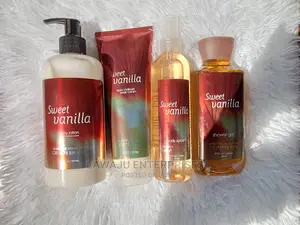 Sweet Vanilla (Spray, Cream, Lotion Gel) Scent