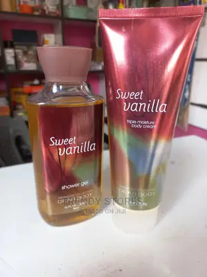 Ssweet Vanilla- Body Cream Shower Gel