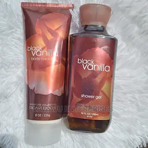 Black Vanilla 2in1 Shower Gel Body Cream Scent Fragrance