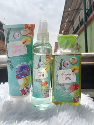 Enjoy Life 3in1 Set(Spray, Gel Body Cream)Scent Fragrance