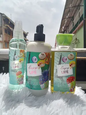 Enjoy Life 3in1 Set(Spray, Gel Lotion )Scent Fragrance