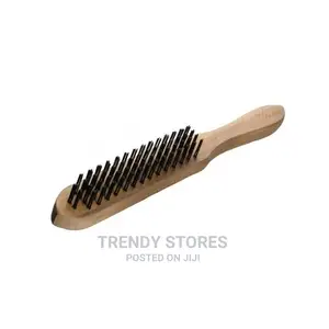 Brown Wooden Wire Brush