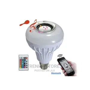 LED Bulb With Music Speaker Bluetooth