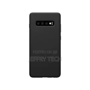 Samsung Galaxy S10 Silicone Back Case - Black