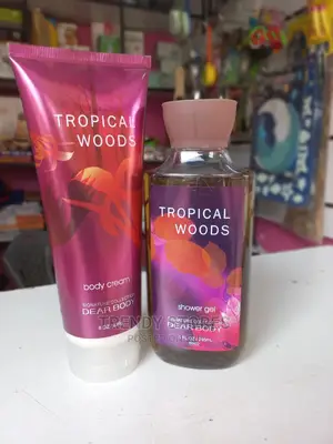 Tropical Woods- Body Cream Shower Gel