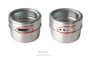 6pc Magnetic Spice Rack