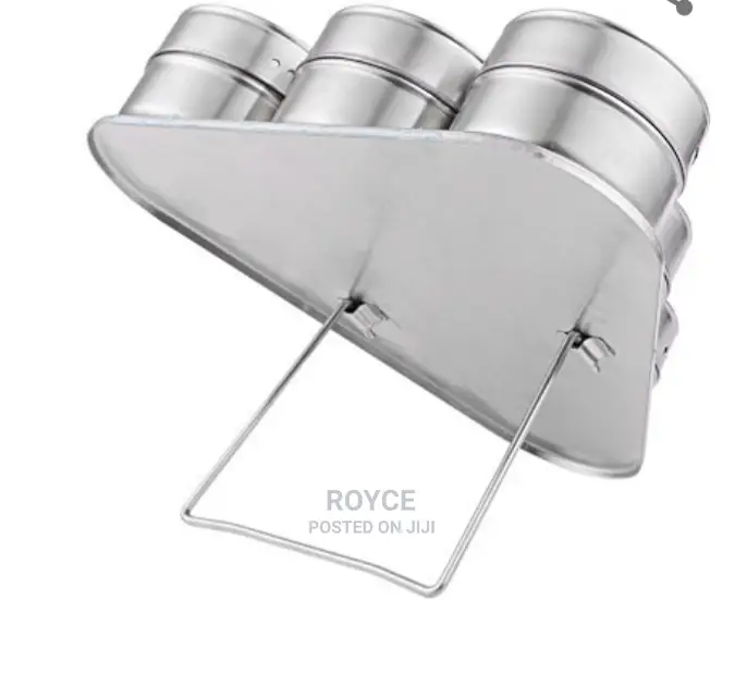 6pc Magnetic Spice Rack
