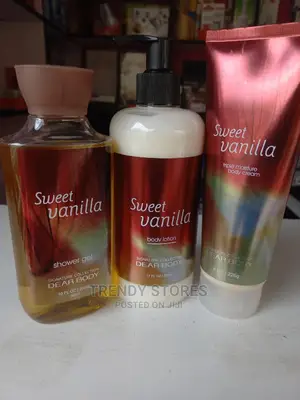 Sweet Vanilla -Body Lotion,Cream Shower Gel