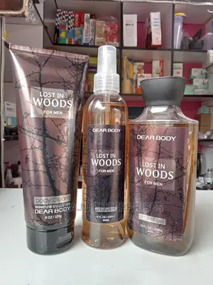 Lost in Woods for Men 3in1 Set(Spray, Gel Body Cream)Scent