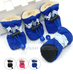 Lightweight Fleece Dog Boots Shoes