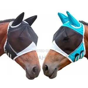 Equestrian Fine Mesh Horse Fly Mask With Ear