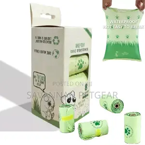 100% Biodegradable Dog Poop Bags Value Pack -8 Rolls (120 Pc