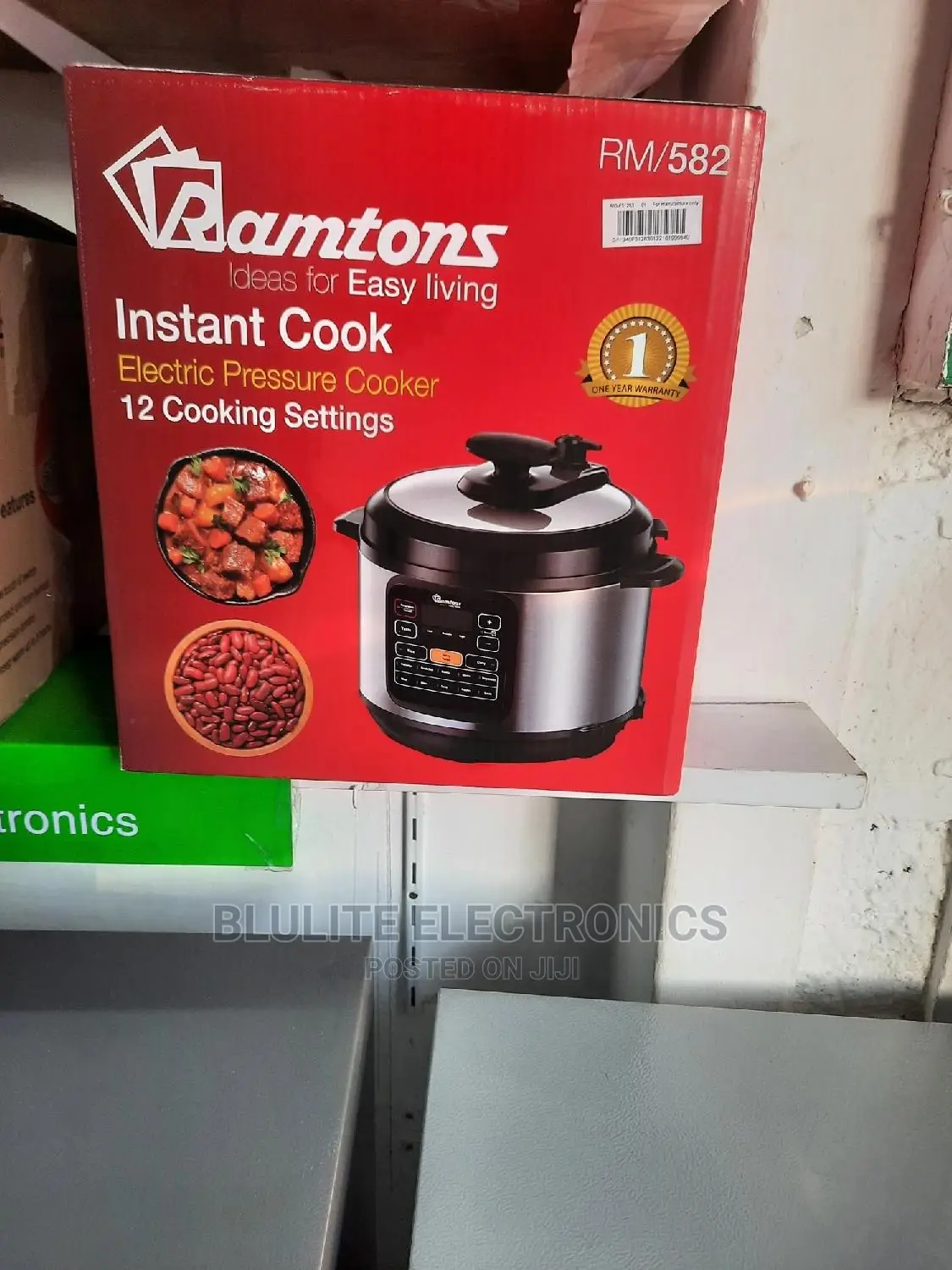 Ramtons Electric Pressure Cooker