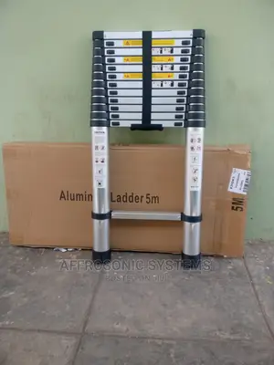 5M Aluminium Telescopic Ladder