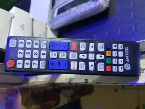 Amtec Tv Remote Black With Youtube Smart