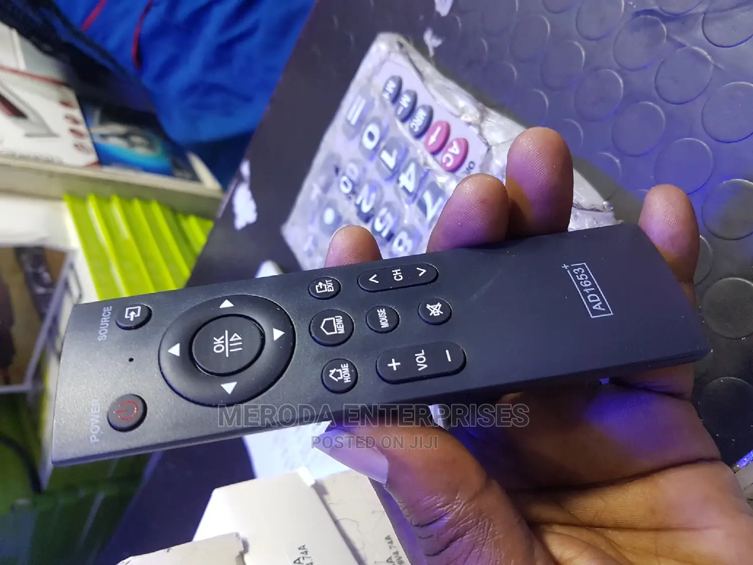 Vision Smart Tv Remote Controls Black