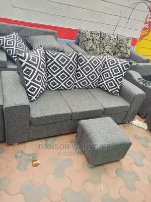 Three Seater With Footrest