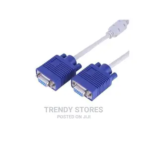 Vga Splitter Cable 1 Computer to Dual 2 Monitor Adapter Y Sp