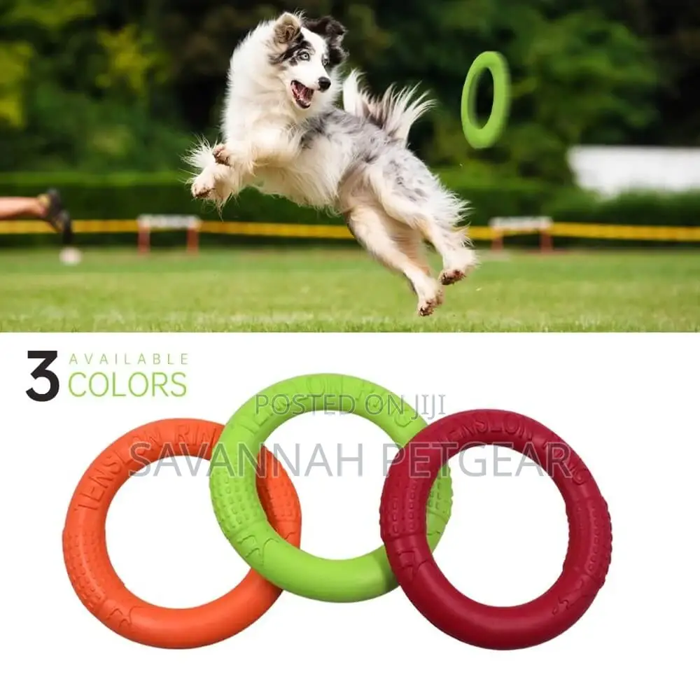 Tension Ring Frisbee Floating Dog Toy