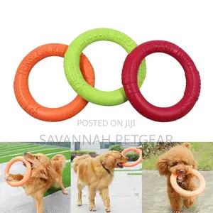 Tension Ring Frisbee Floating Dog Toy