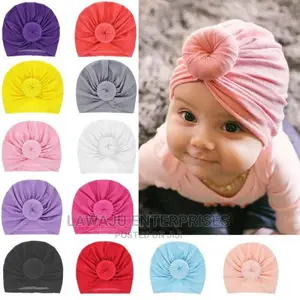 Baby Turban Headband Head Wrap Bonnet Cap
