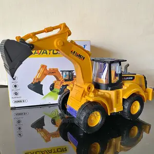 Kids Battery Operated Bump and Go Excavator Truck Toy