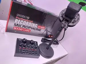 Podcast Codenser Recording Microphone and Sound Card